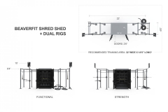 Specs: Shred Shed with Dual Rigs
