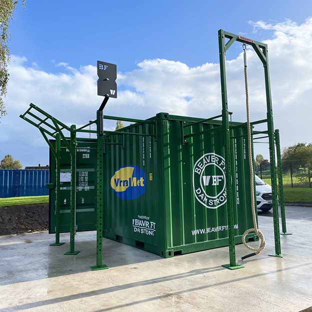 BeaverFit 10ft Container Gym Wirral Met College
