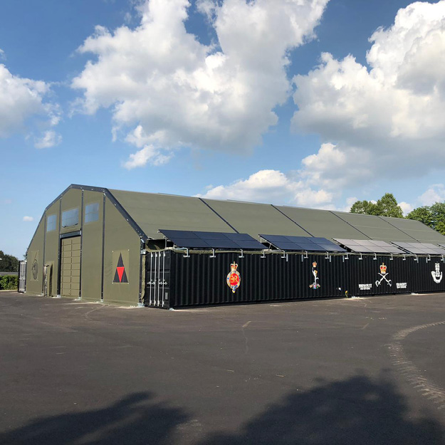 BeaverFit BeaverDome Shelter Solution Bulford Barrcks British Army