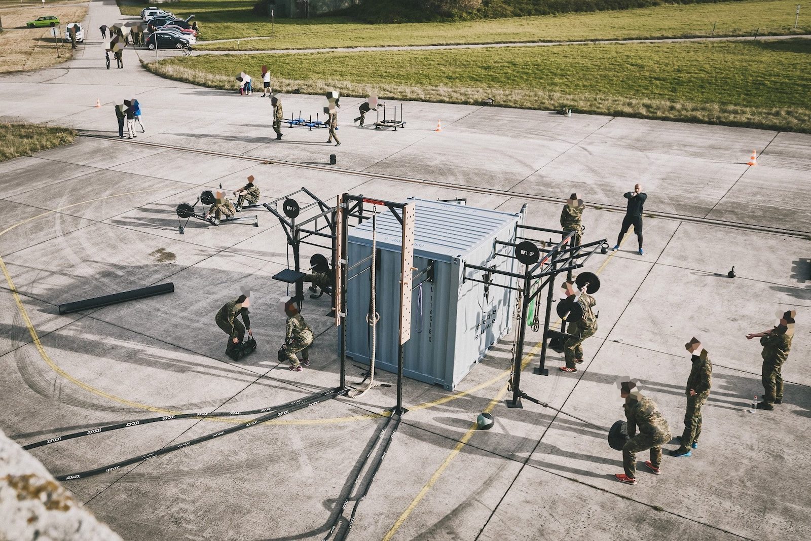 The Offizierschule der Luftwaffe in Germany uses a BeaverFit Performance Locker.